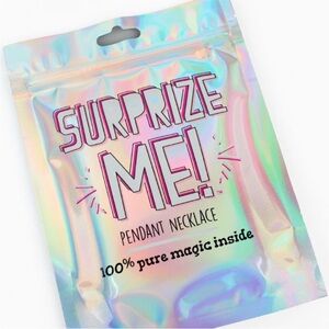 ✨ “Surprize!” Mystery Pendant Necklace – Fun Gift or Stocking Stuffer! ✨